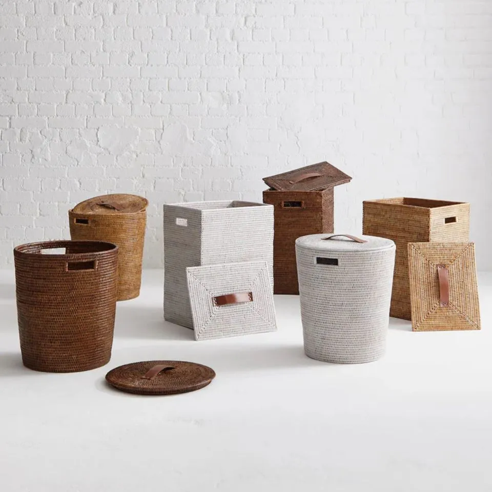 Exquisitely Rattan Laundry Hamper Basket Short Lead Time