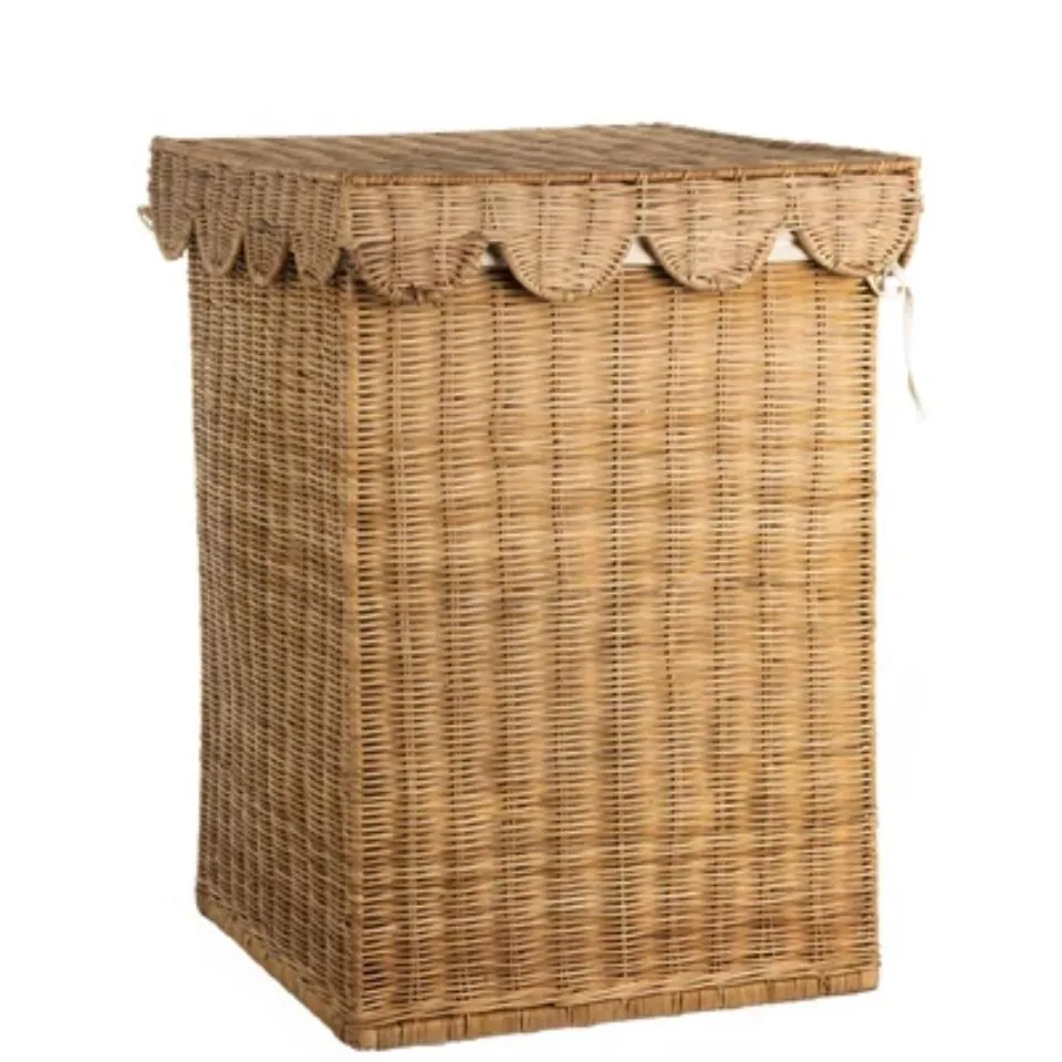 Exquisitely Rattan Laundry Hamper Basket Hight Quality