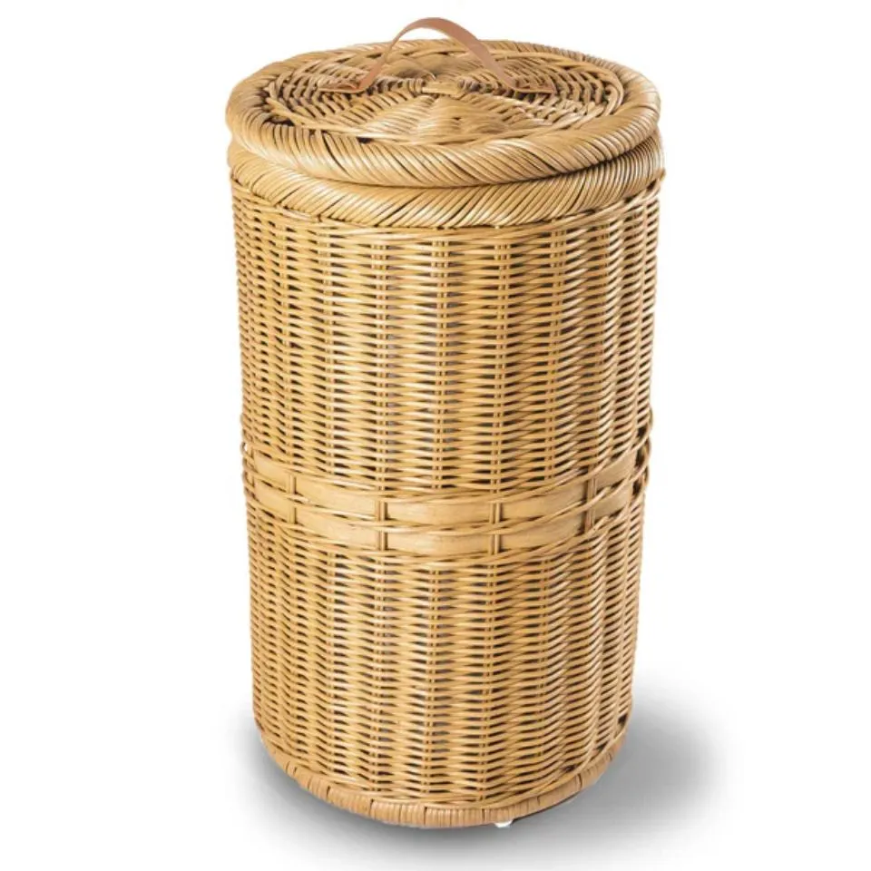 Rattan Bathroom Waste Baskets Wholesaler