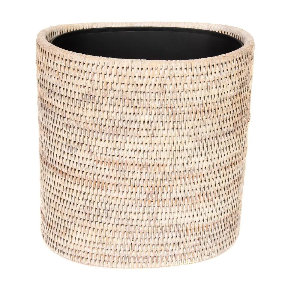 Rattan Bathroom Waste Baskets Handicraft
