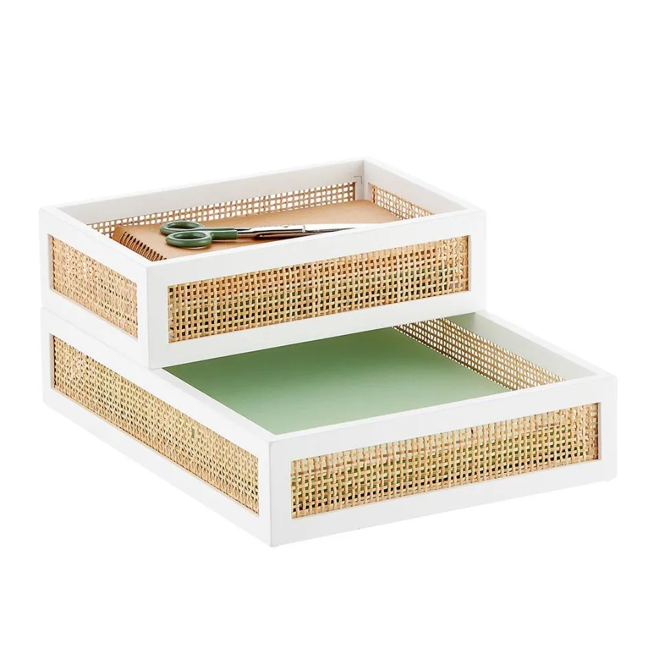 Rattan Office Paper Tray Supplier