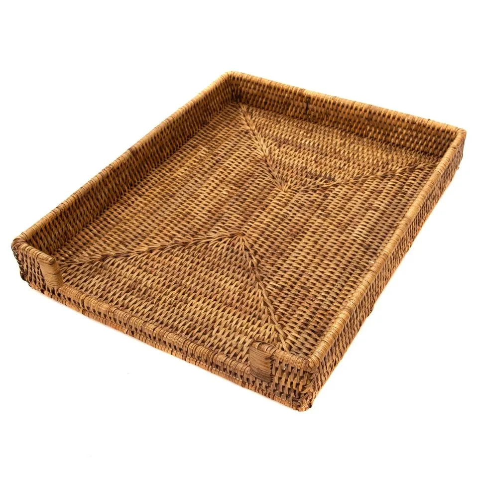 Rattan Office Paper Tray Vietnam