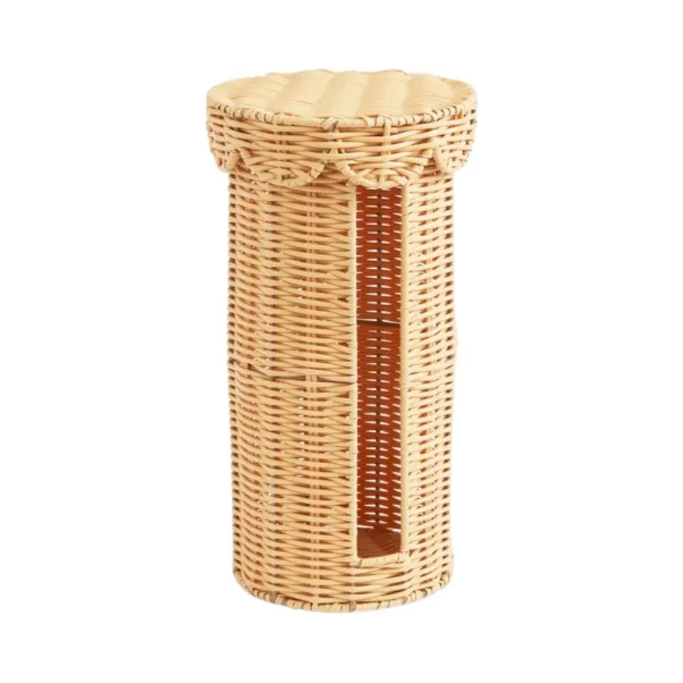 Rattan Toilet Roll Holder Custom