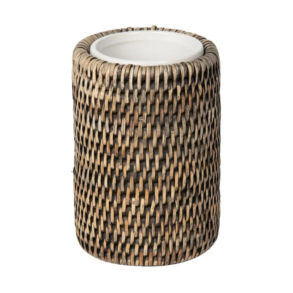 Rattan Tooth Brush Holder Custom